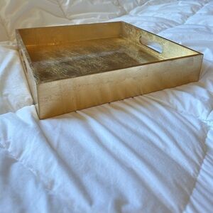 Gold Accent Tray
